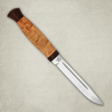 Нож Финка-3 карельская береза 100х13м