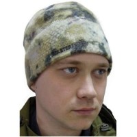 Шапка Рябчик флис соты