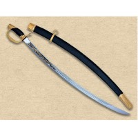 Шашка офицерская сувенирная золоченая Российская