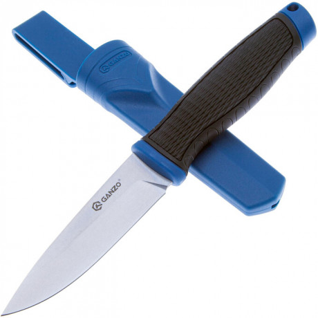 Нож Ganzo G806-BL черный с синим