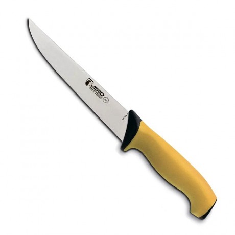 Нож JERO кухонный 18 см ст.DIN 1.4116 желтая рукоять