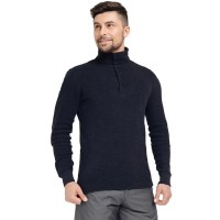 Футболка Norveg "-60" мужская длинн рукав, воротник-стойка, цв.антрацит