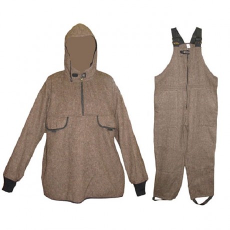 Костюм Вепрь из сукна серый