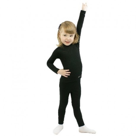 Термобелье ISLAND CUP футболка + кальсоны цвет церный