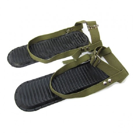 Крепление для лыж брезент, амортизатор, носковой и пяточный ремень