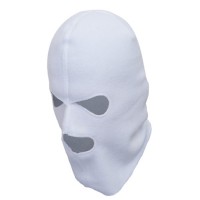 Шлем-маска Самурай флис белый