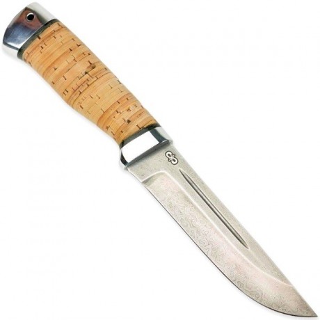 Нож Бекас береста алюминий ст 100х13М